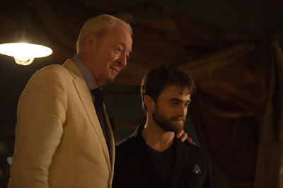 Michael Caine and Daniel Radcliffe in Now You See Me 2