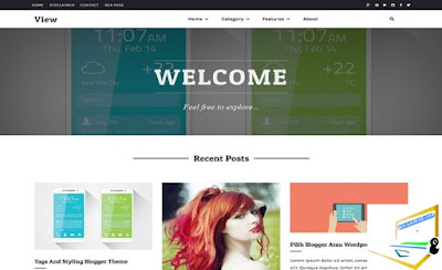 View Blogger Template | Download Free View Blogger Template 