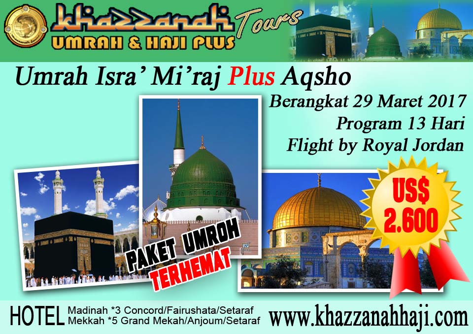 Paket Umroh Plus Aqsho
