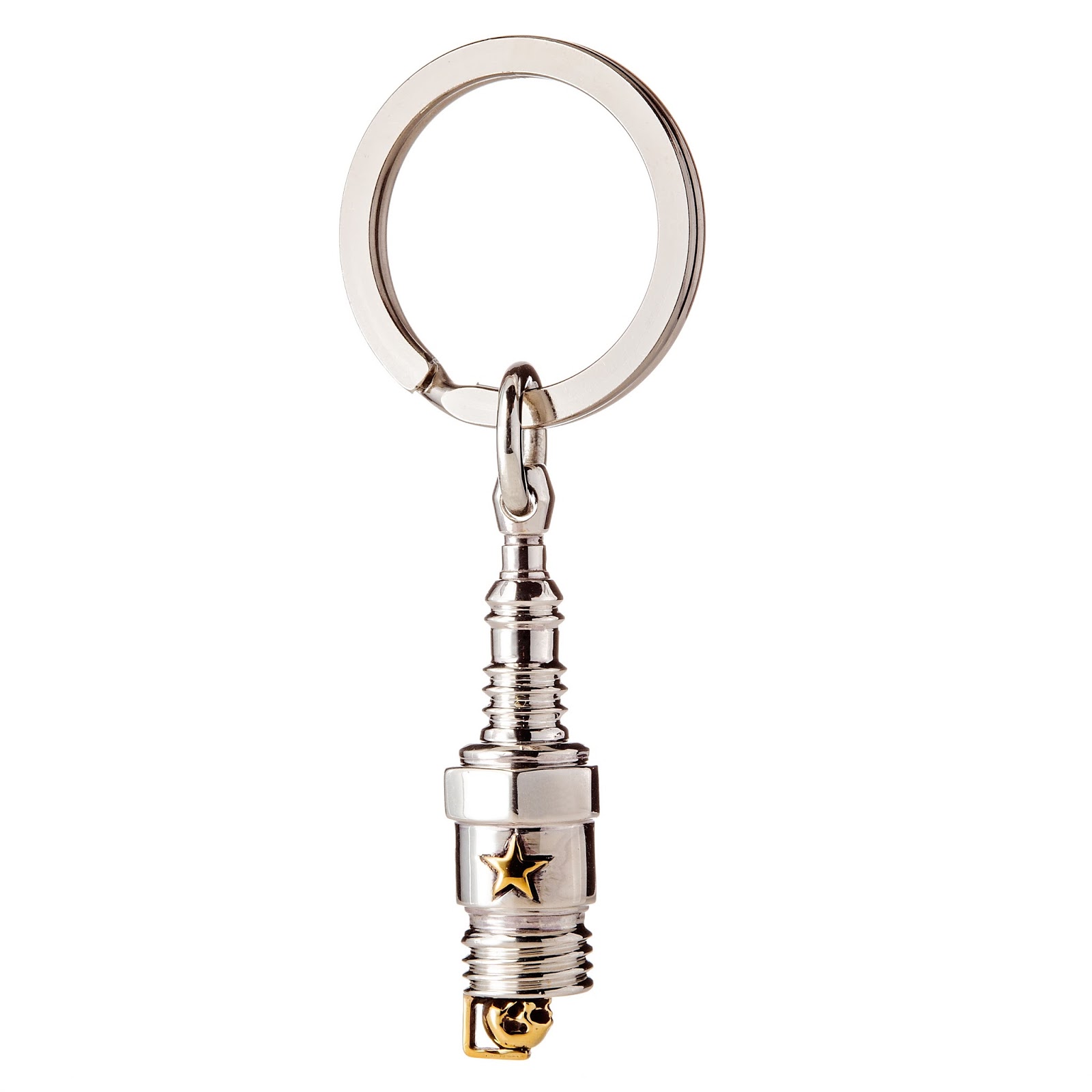 7thHeaven Art Jewelry Online shop 1/2 Plug key ring (Pendant)