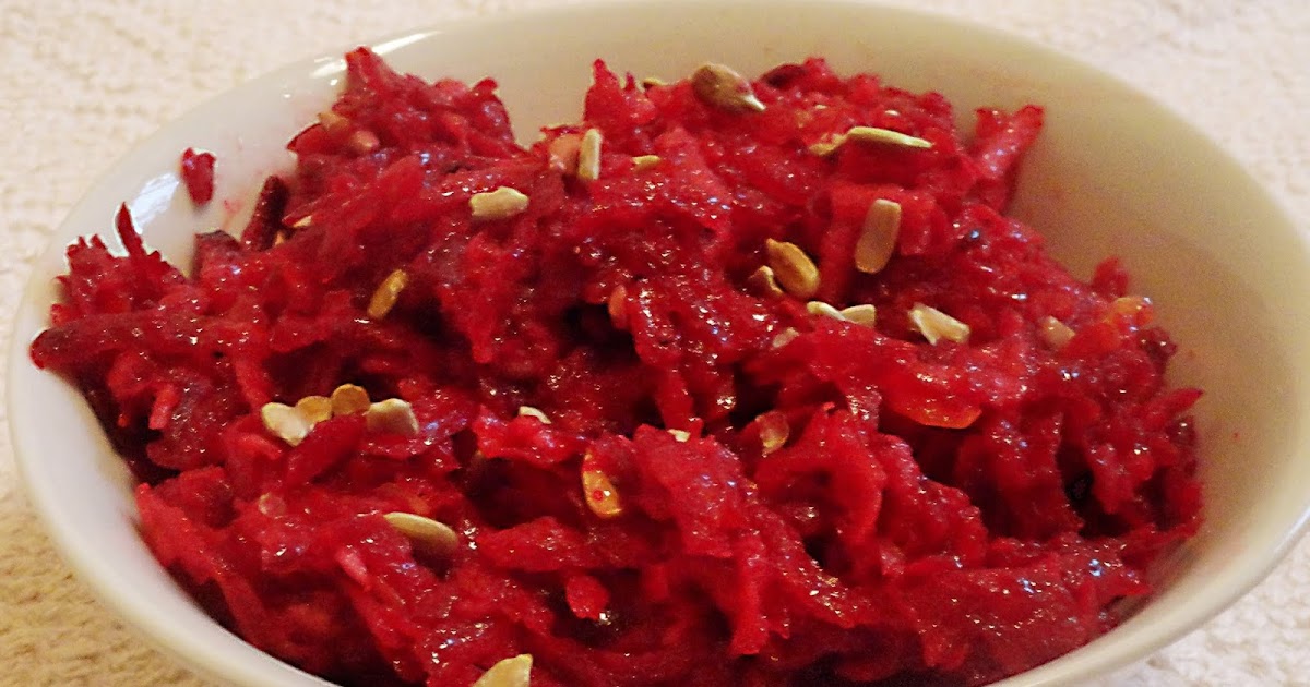 Maria kocht: Roher Rote-Bete-Salat / Nyers cékla saláta
