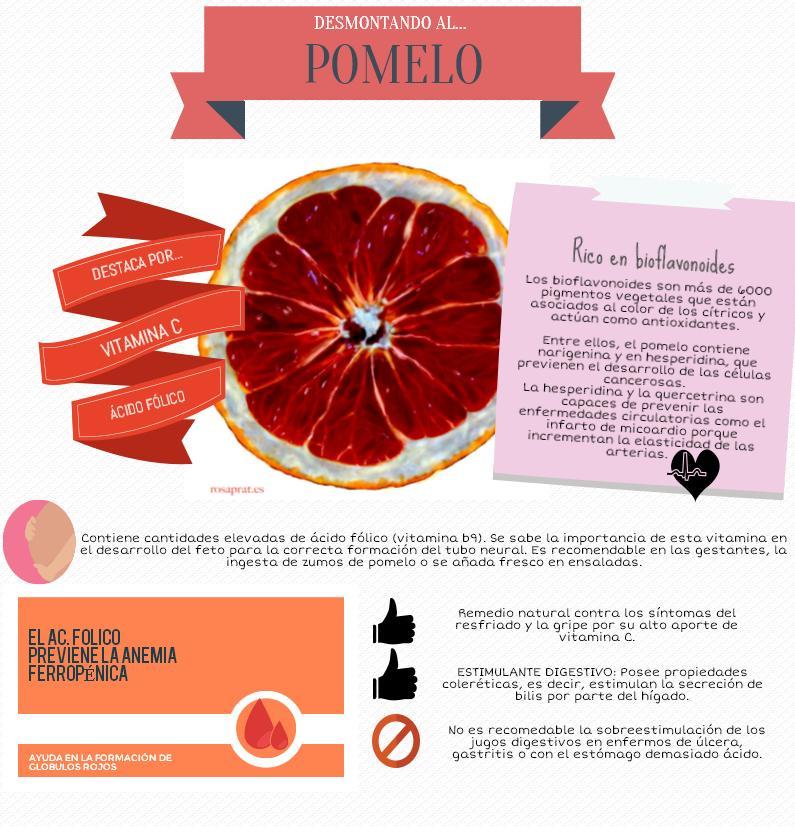 Cuaderno de salud y dietética. Sobre lo dulce (y amargo) del pomelo