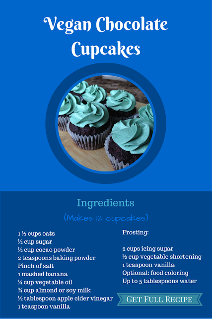 Example of using a flourless baking PLR recipe to create a Pinterest graphic