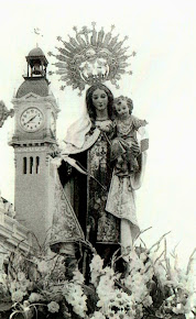 Virgen del Carmen en el puerto de Valencia.