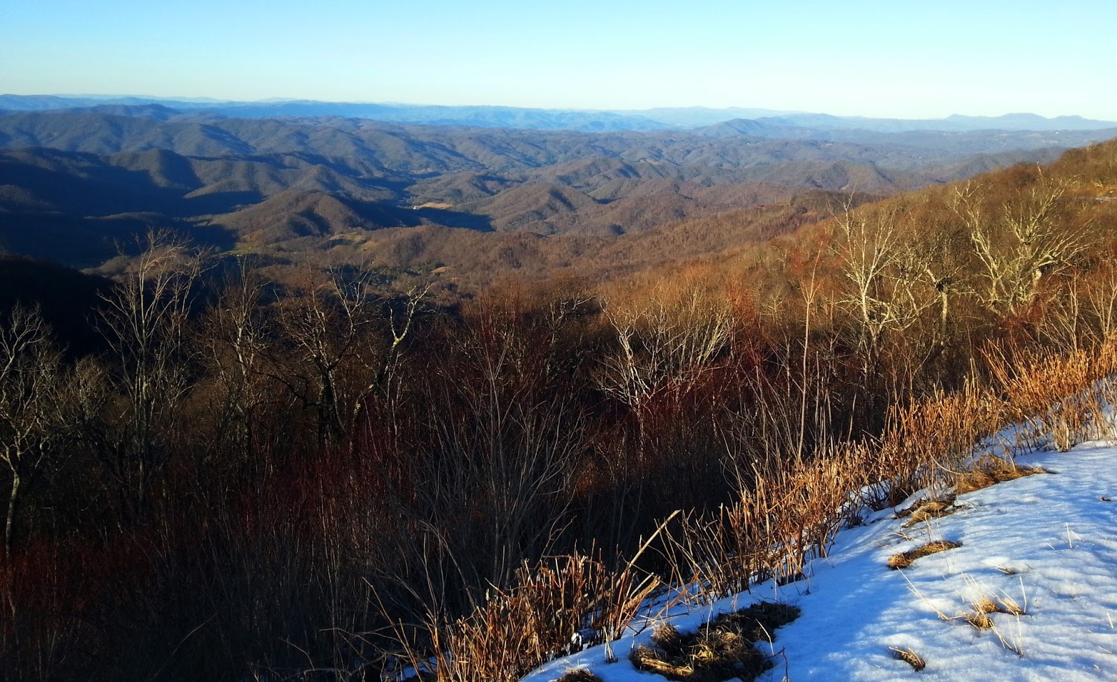 Smoky Scout's Hiking Adventures AT in TN Iron Mountain Gap to Carver