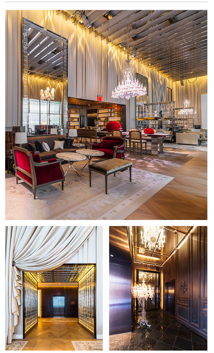 metalgraphic baccarat hotel nyc architectural metal and glass
