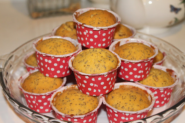 Orange Poppy Muffin