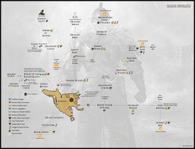 Area Connection Map (Spoilers) - Dark Souls II - Giant Bomb