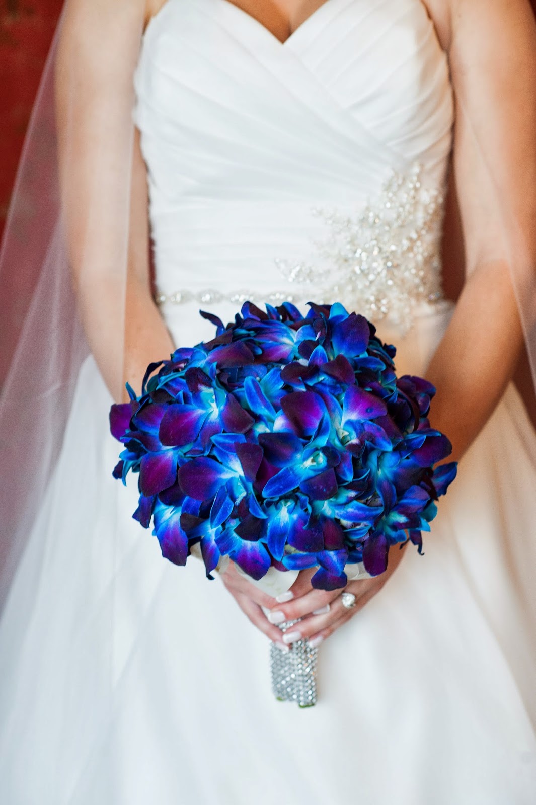 Savannah's Garden: Purple & Turquoise: Carly's Aqua Orchid Wedding at ...