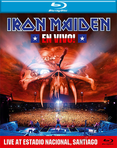 Iron Maiden - En Vivo Live At Estadio Nacional (2012) 720p BDRip [AC3 5.1] [DTS] (Concierto)