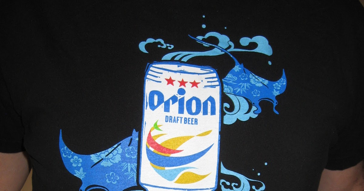 orion beer t shirt