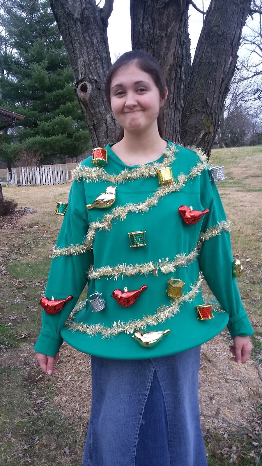 Dots & Daisies: Make Your Own Ugly Christmas Sweater