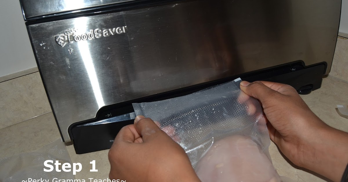 Perky Gramma Teaches Step by Step FoodSaver Vacuum Sealer to the Rescue