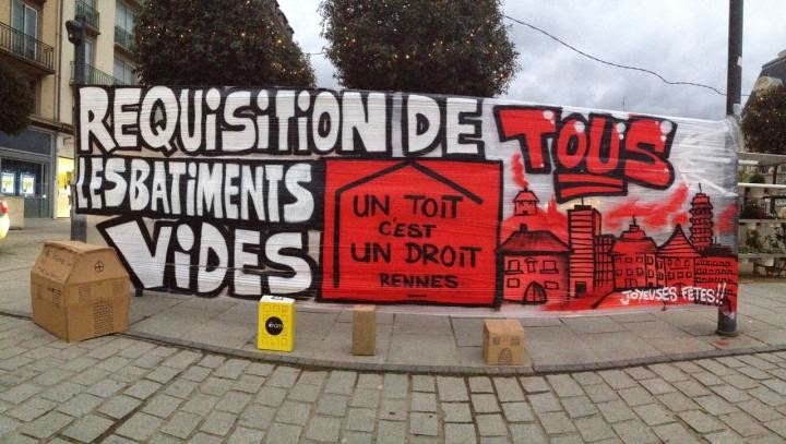 Rennes, Un Toit c'est Un Droit !