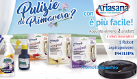 Con Ariasana vinci ogni mese un aspirapolvere Philips Smart Logo Con Ariasana vinci ogni mese un aspirapolvere Philips Smart