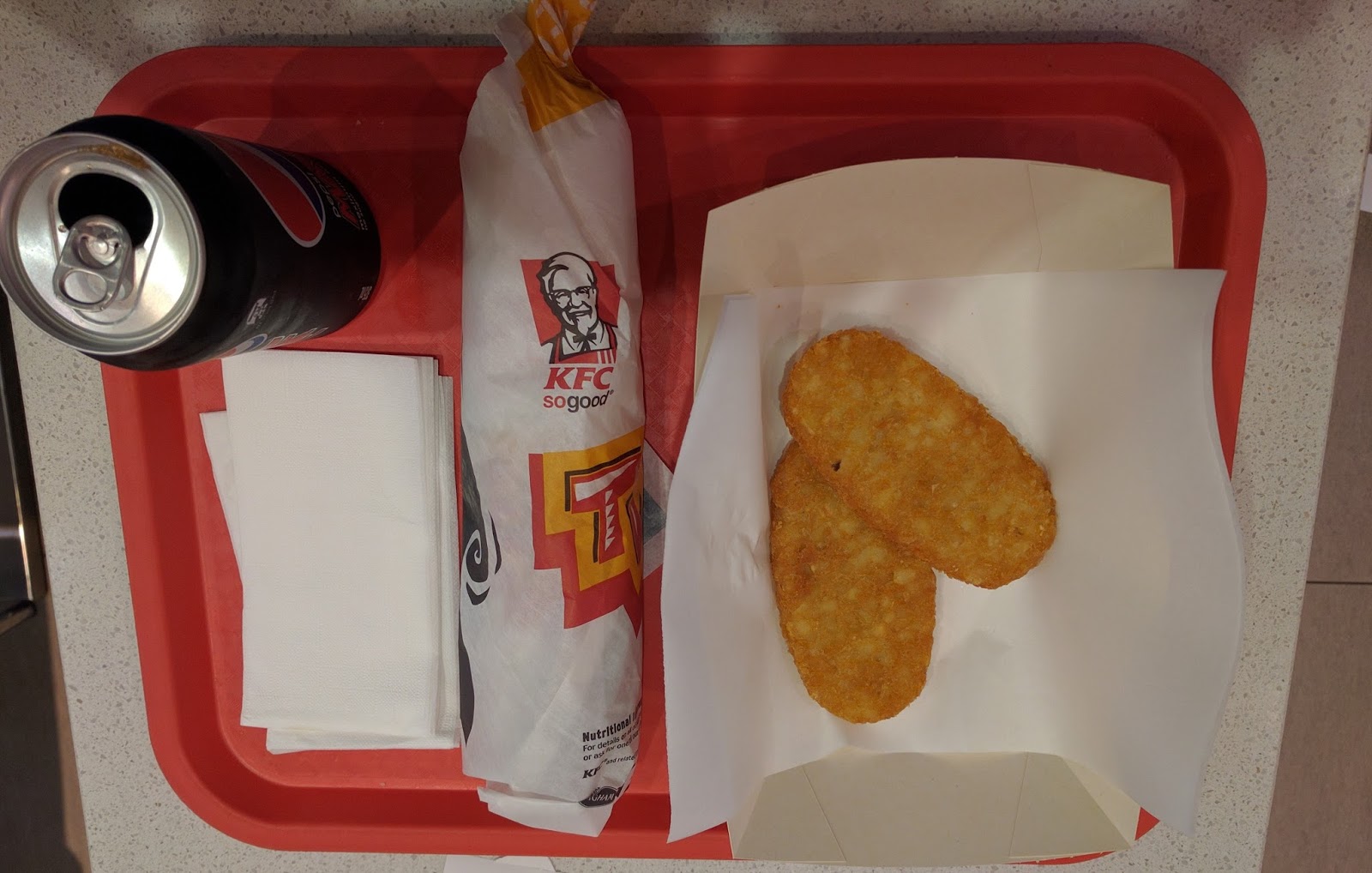 Kentucky Fried Bloggin' KFB in Australia KFC Breakfast Review