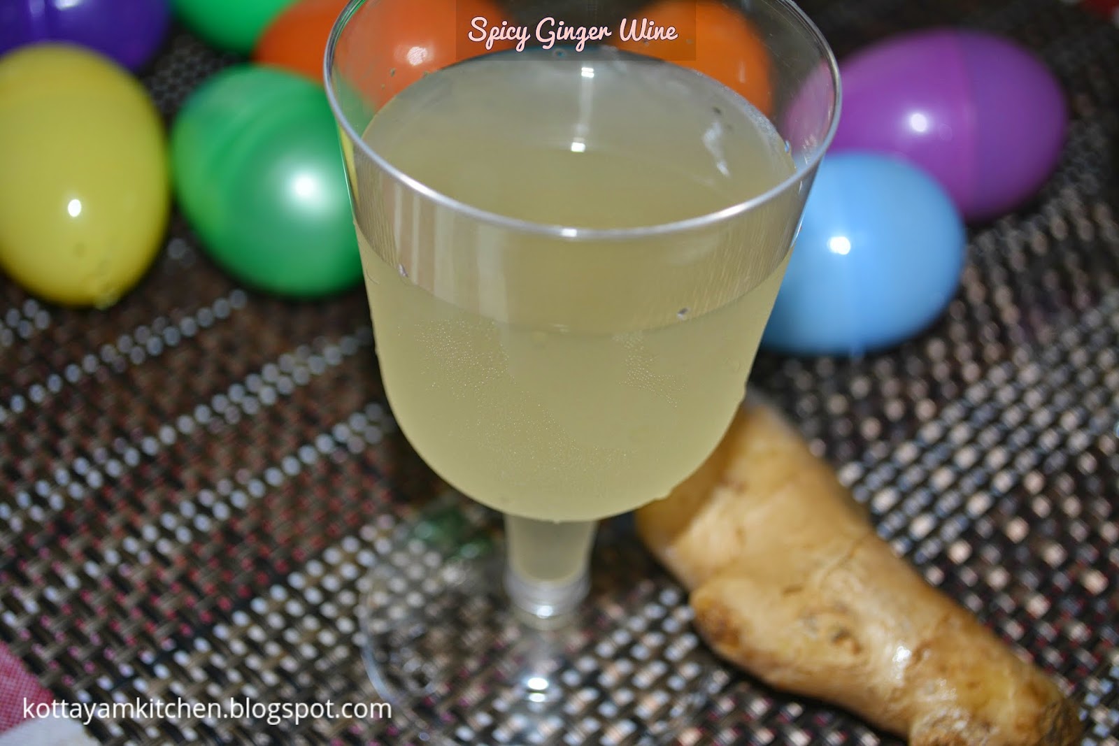 Ginger spicy wine recipe Kottayam Kitchen