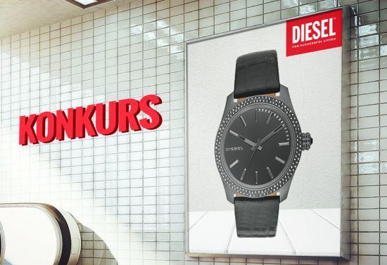 Wygraj zegarek damski Diesel DZ5436 Konkurs
