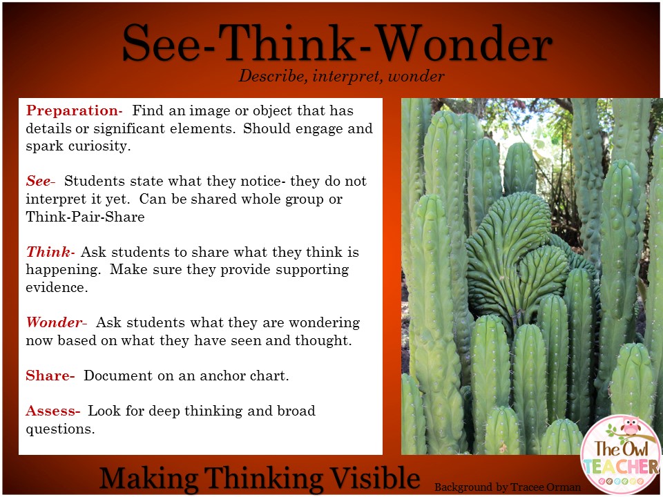 Thinking Routines | Getting Your Students Thinking - The Owl Teacher