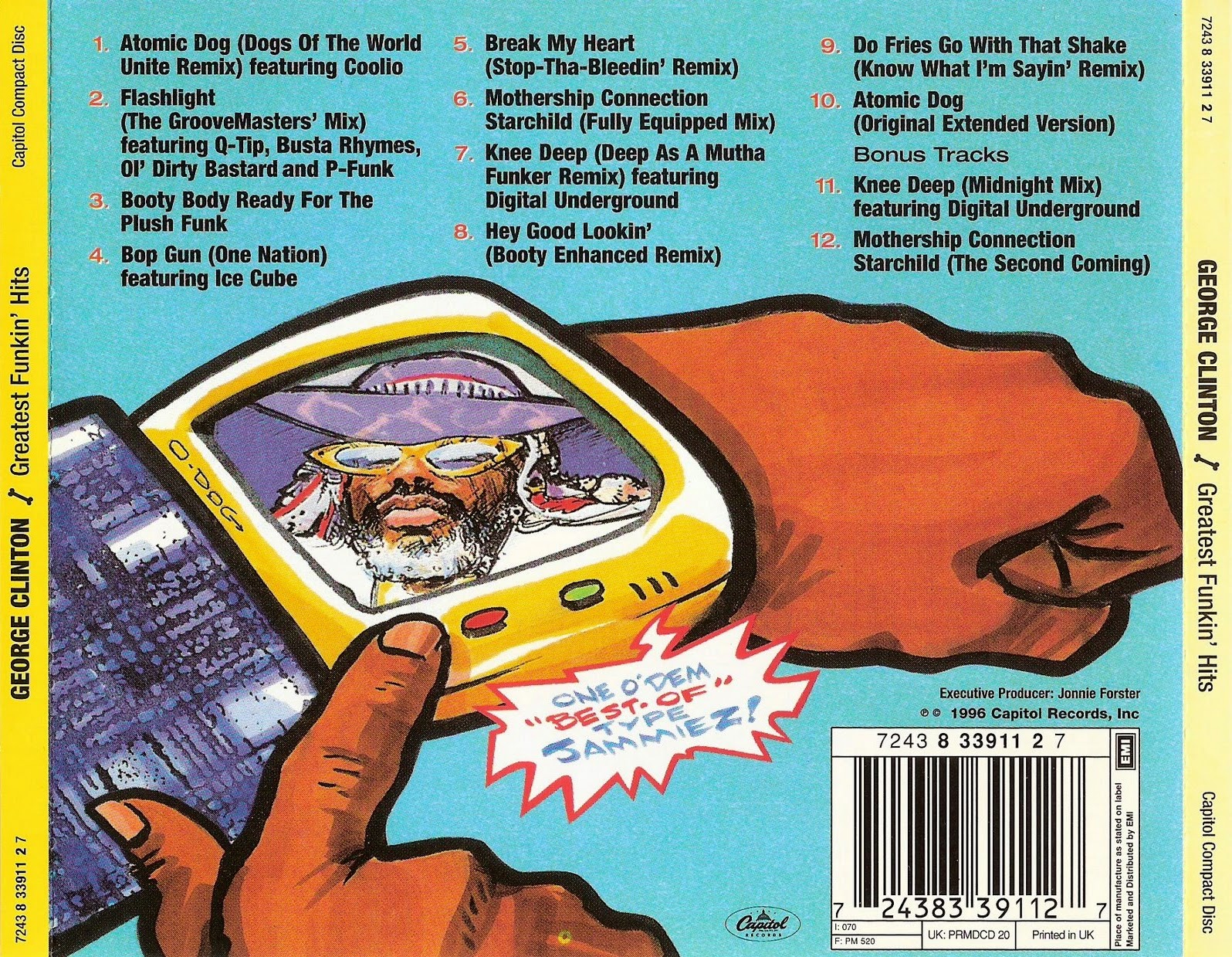 George Clinton Knee Deep Deep As A Mutha Funker Remix MI COLECCION DE MUSICA: George Clinton - Greatest Funkin' Hits
