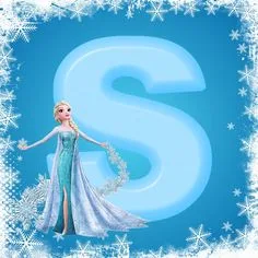 Frozen Letters. Letras de Frozen.