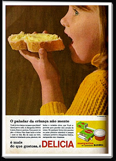 propaganda margarina Delícia - os anos 70; propaganda na década de 70; Brazil in the 70s, história anos 70; Oswaldo Hernandez;