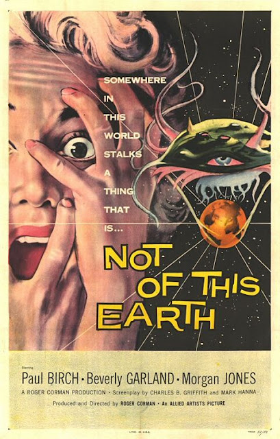Not of This Earth 1957 poster