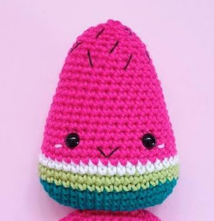 PATRON GRATIS SANDIA AMIGURUMI 38617 PATRON GRATIS SANDIA AMIGURUMI 38617