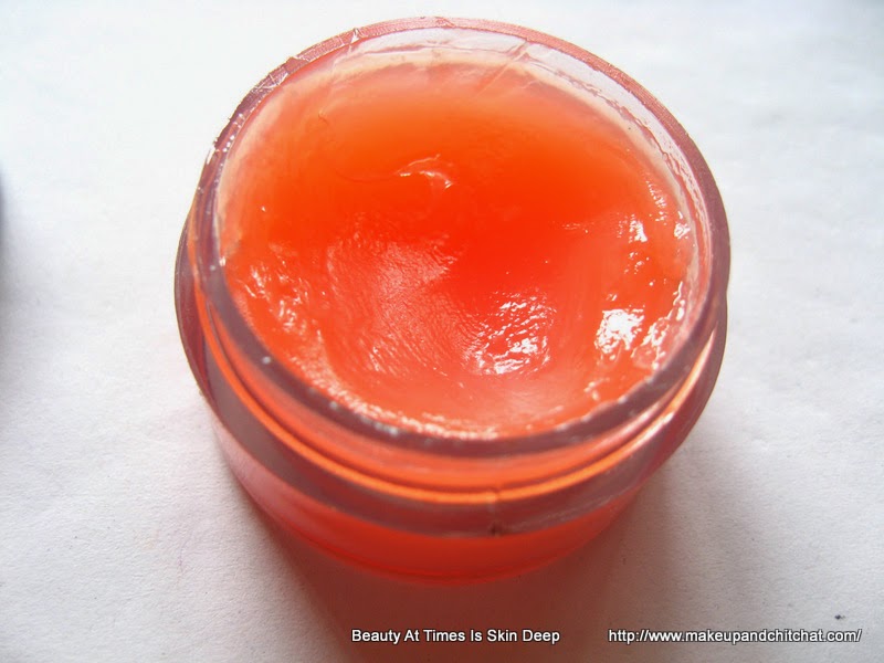 Photo and review of Aloe Veda Lip Butter in Strawberry 