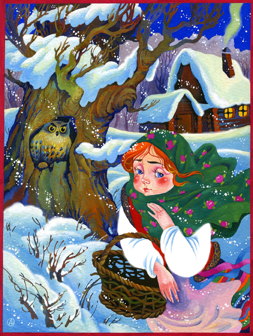 Наш класс: Словацкая сказка "Двенадцать месяцев"