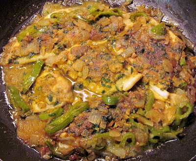 Cooking Indian Minted Fish Machhi Ka Salan