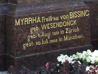 Familiengrab Wesendonck Alter Friedhof Bonn