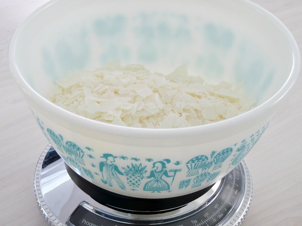 Soy wax flakes