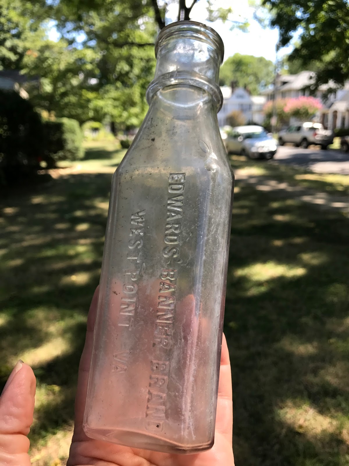 Sunday Historical Historical West Point VA Bottle