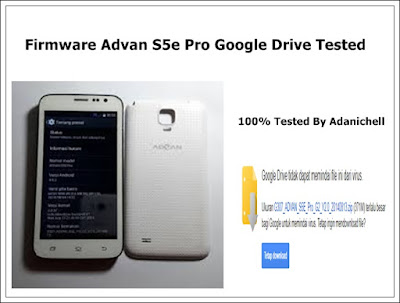 Firmware Advan S5e Pro Google Drive Tested Firmware Advan S5e Pro Google Drive Tested