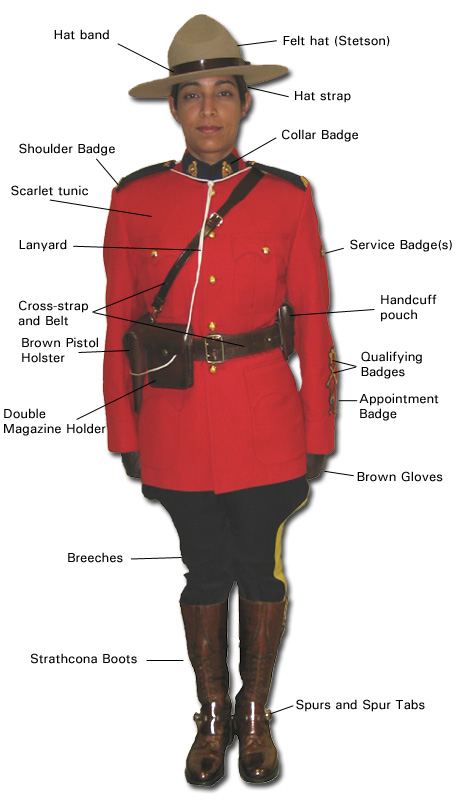 Canadian Mounties Uniform 84