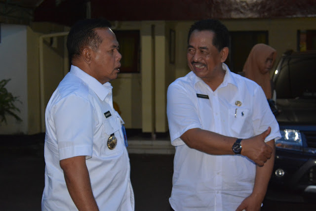 Plt. Sekda Trenggalek terima kunjungan Kepala Badan Narkotika Nasional Provinsi (BNNP) Jawa Timur