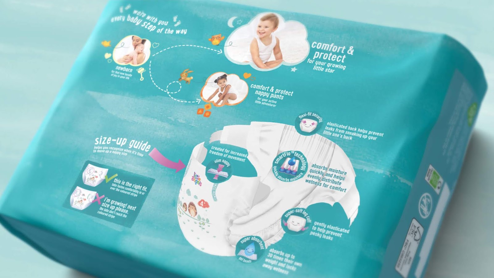 Asda Little Angels Packaging Of The World