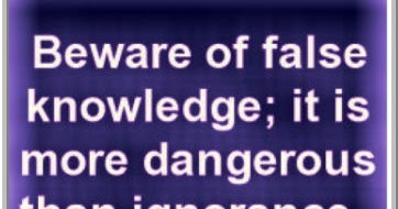 TraderFeed: The Dangers of False Knowledge