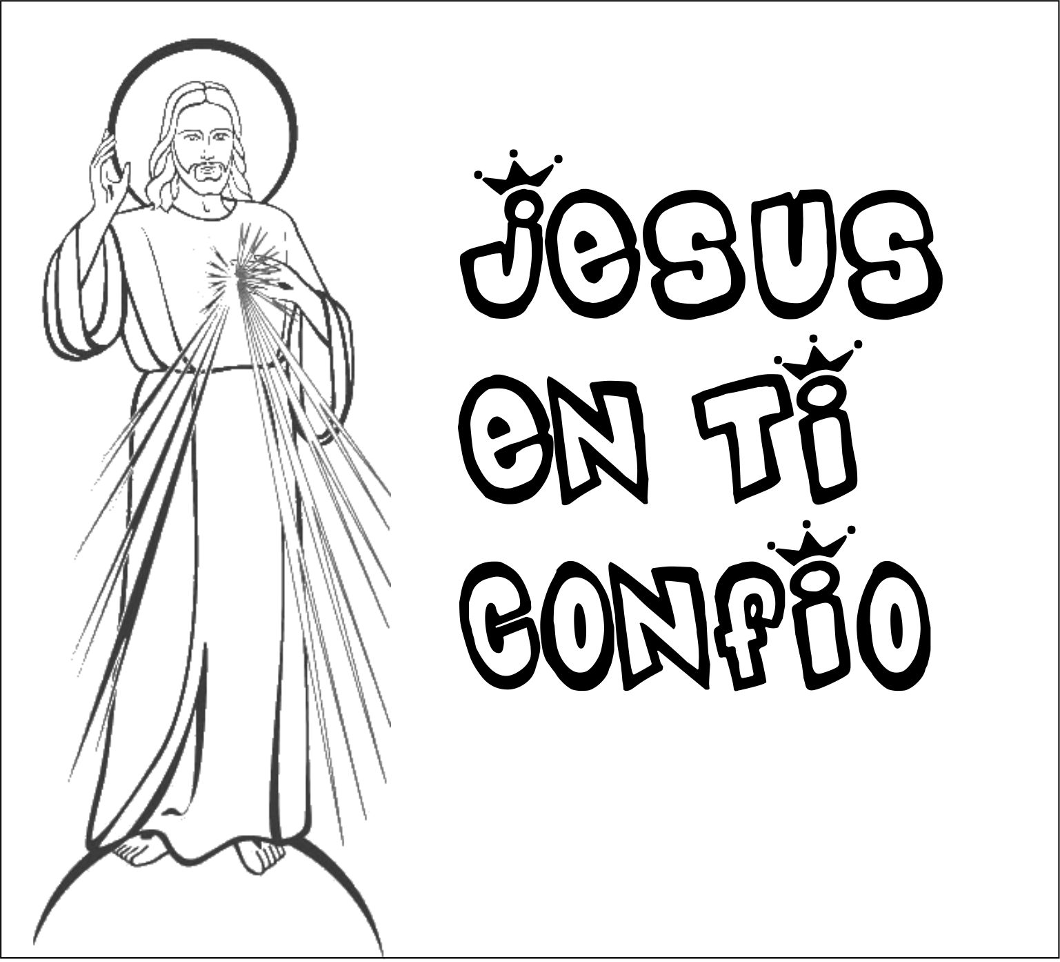 TARJETAS Y ORACIONES CATOLICAS JESÚS EN TÍ CONFÍO TARJETAS Y ORACIONES CATOLICAS JESÚS EN TÍ CONFÍO