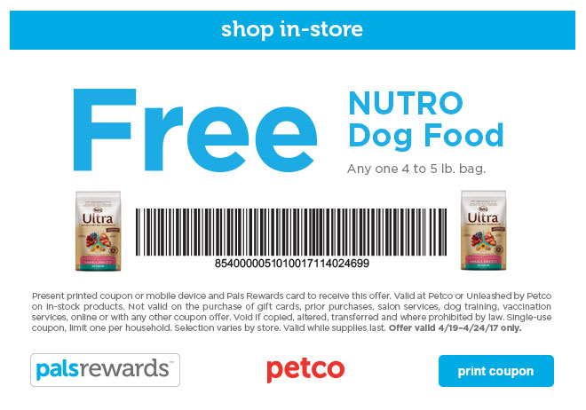 Free Stuff Today Free 4 5 Lb Bag Of Nutro Dog Food