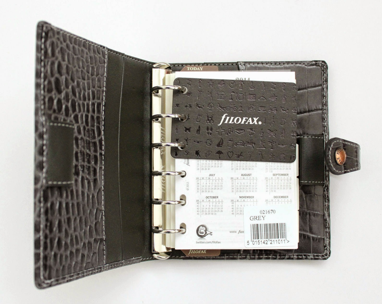 Letters in November: Filofax Pocket Grey Osterley Review!