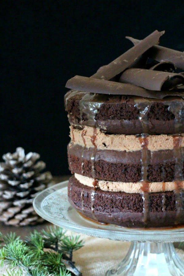 chocolate, chocolate cake