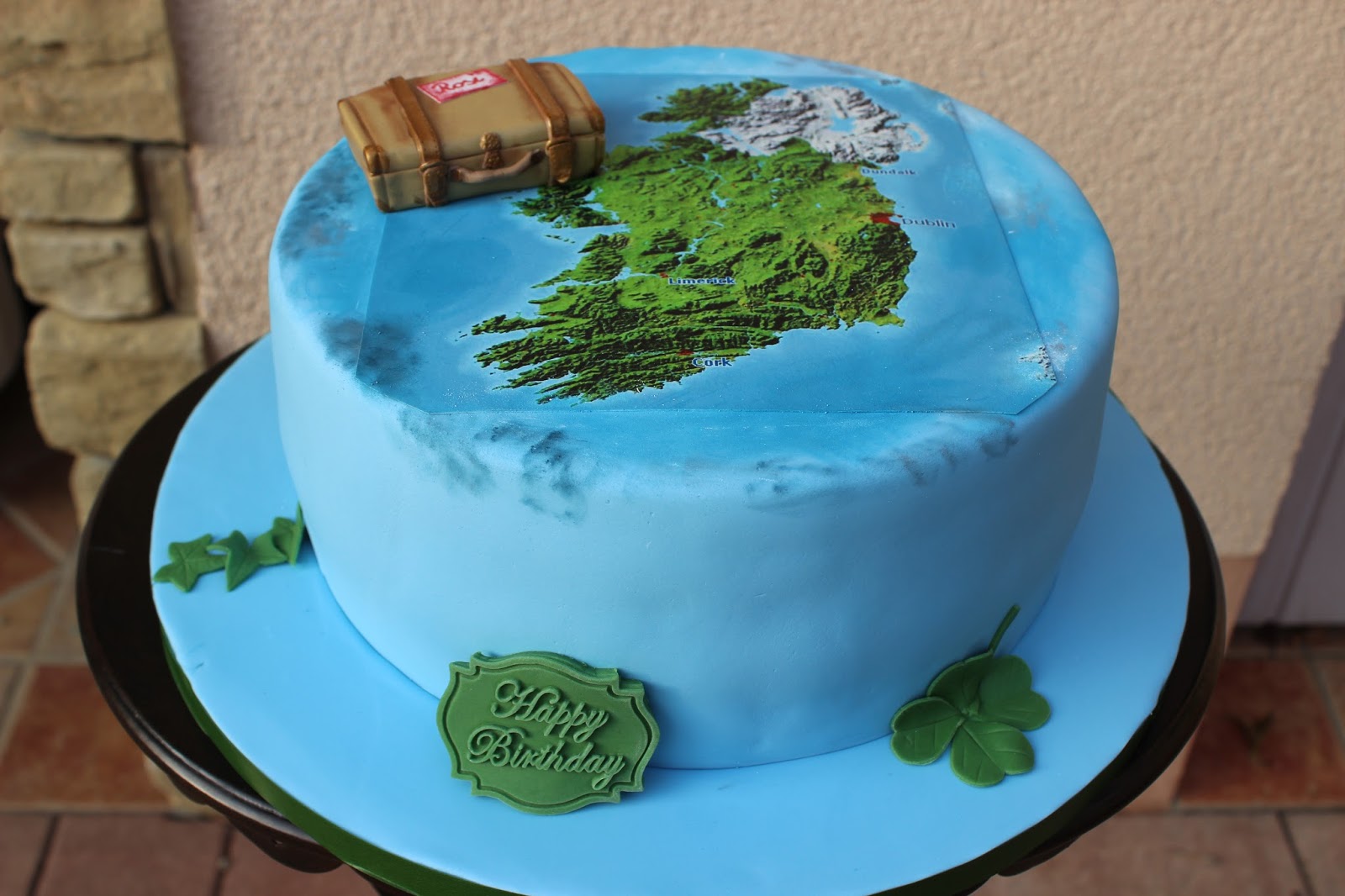 Irland Torte Zum 60 Geburtstag Seiner Frau Rosi Brigittes Tortendesign