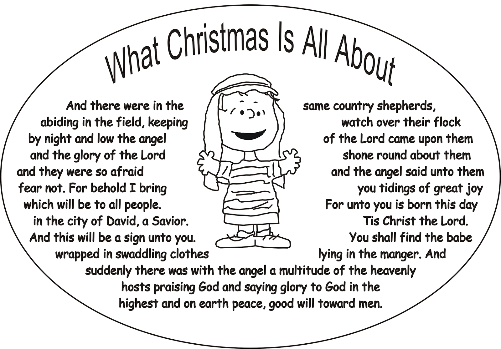 Linus Christmas Speech