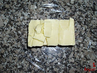 Hojaldre casero-preparando mantequilla