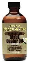 Jamaican Mango and Lime Pure Black Castor Oil