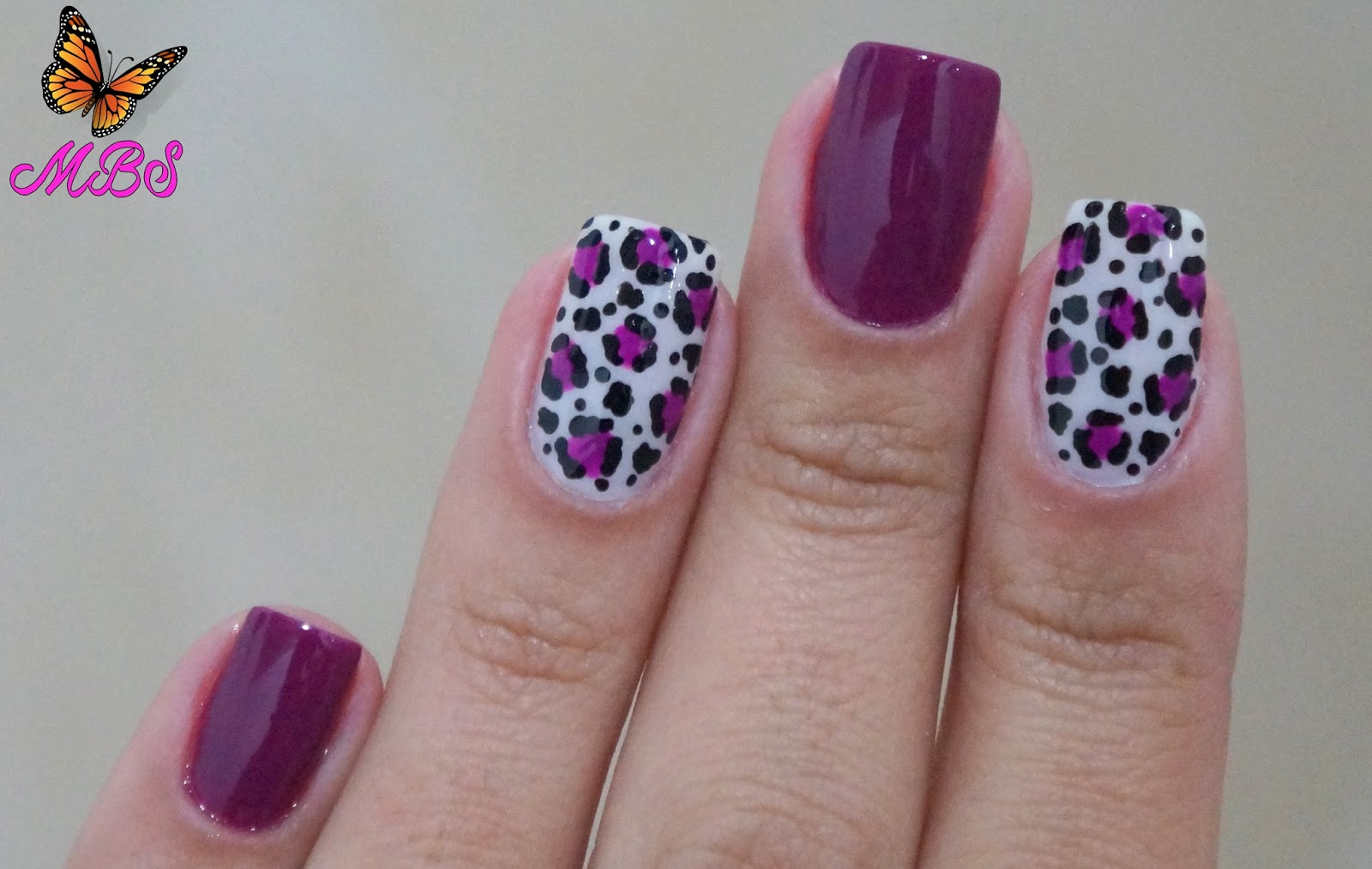 Bela e Simples Nail Art Unhas Decoradas de Oncinha Fáceis Artesanato Ponta Negra ~ Bela e Simples Nail Art Unhas Decoradas de Oncinha Fáceis