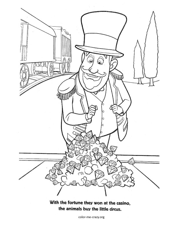 madagascar 3 marty coloring pages - photo #49