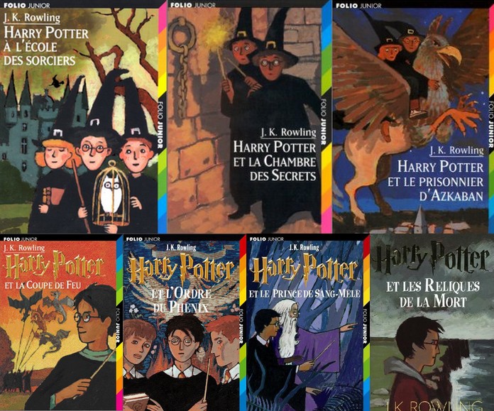 Coffret 7 Livres Harry Potter Français Folio Junior Vapeurs d'ailleurs et mécaniques excentriques: Hydro-Cycles